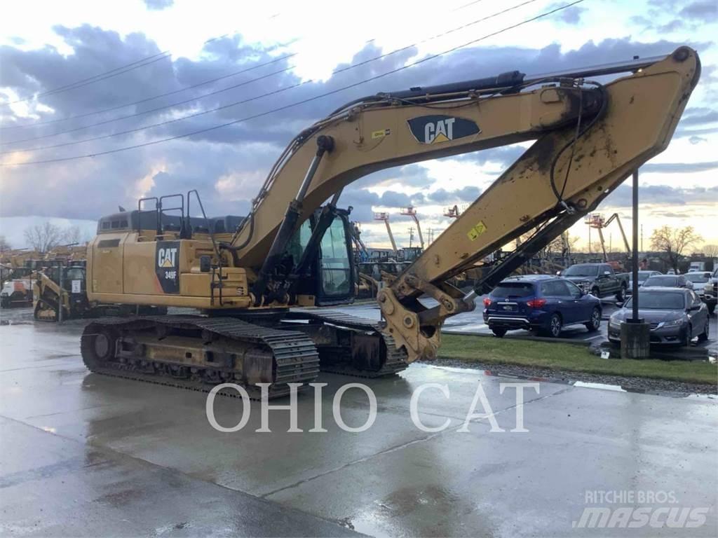 CAT 349FL Vikšriniai ekskavatoriai