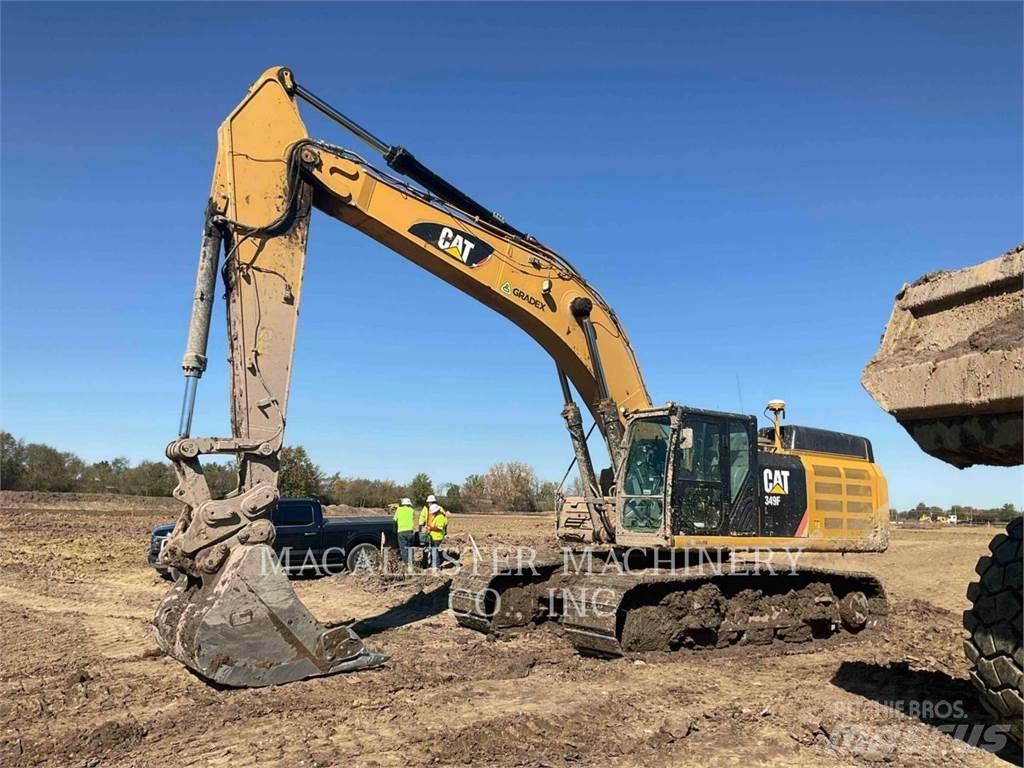 CAT 349FL Vikšriniai ekskavatoriai