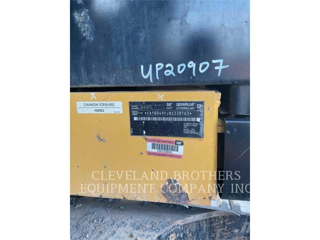 CAT 349FL Vikšriniai ekskavatoriai