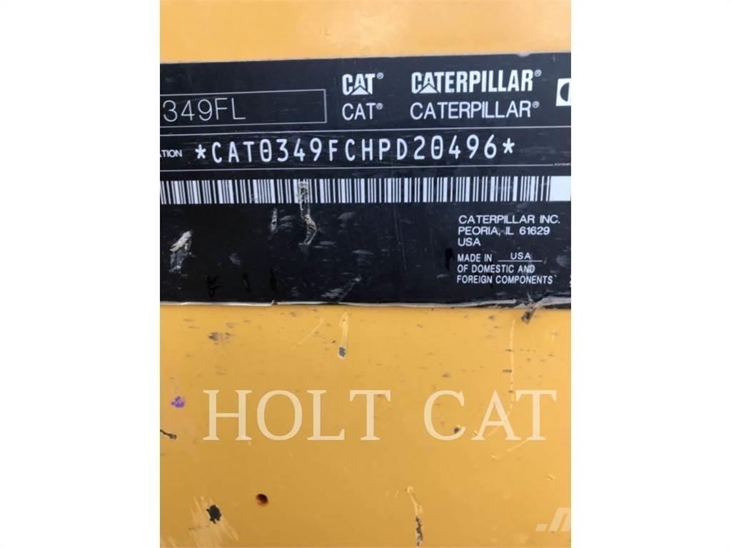 CAT 349FL 11 Vikšriniai ekskavatoriai