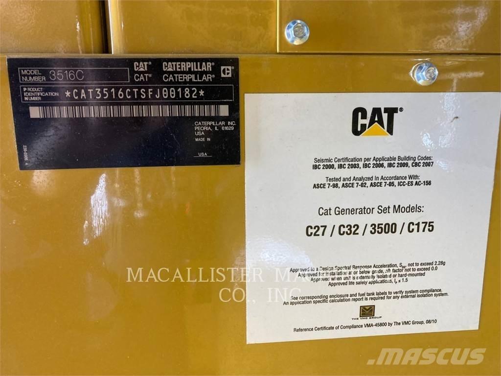 CAT 3516 C Dyzeliniai generatoriai