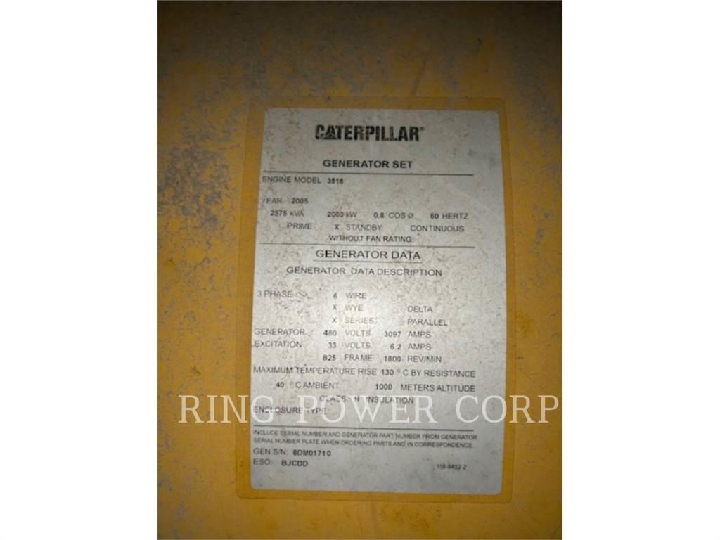 CAT 3516B Dyzeliniai generatoriai