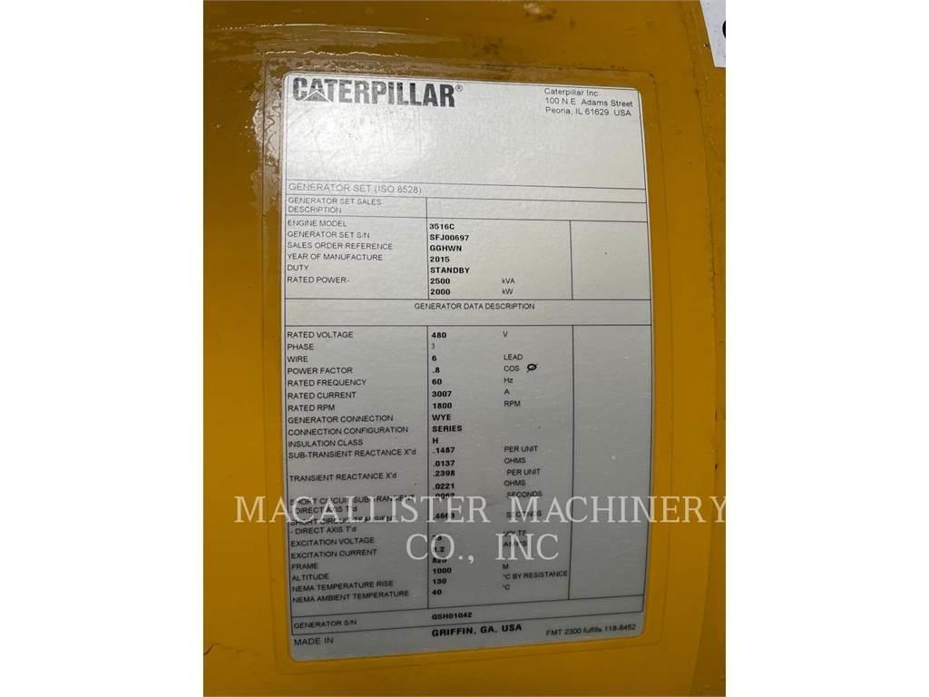 CAT 3516C Dyzeliniai generatoriai