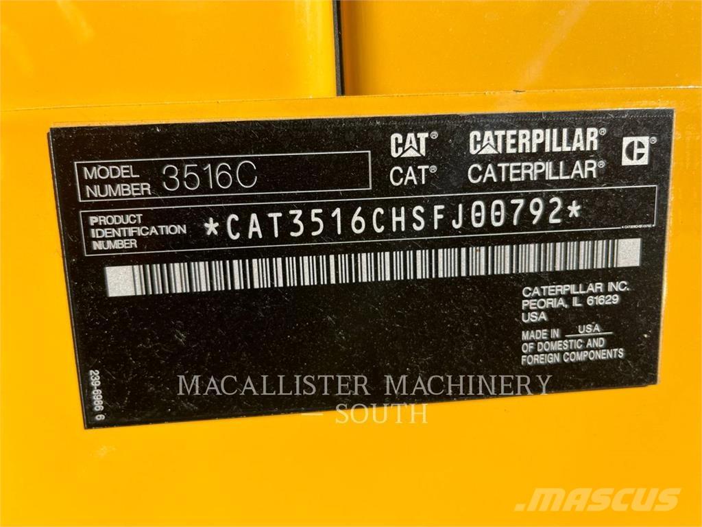 CAT 3516C Dyzeliniai generatoriai