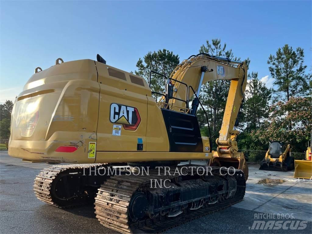 CAT 352 Vikšriniai ekskavatoriai