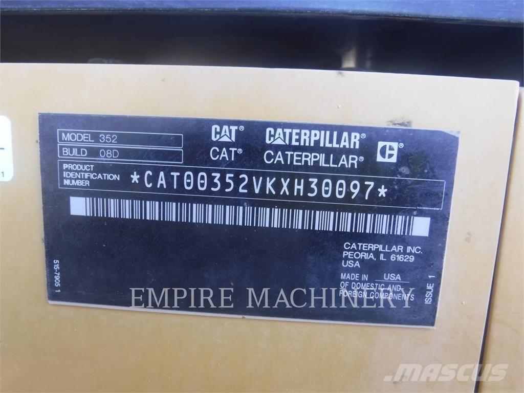 CAT 35208FG Vikšriniai ekskavatoriai