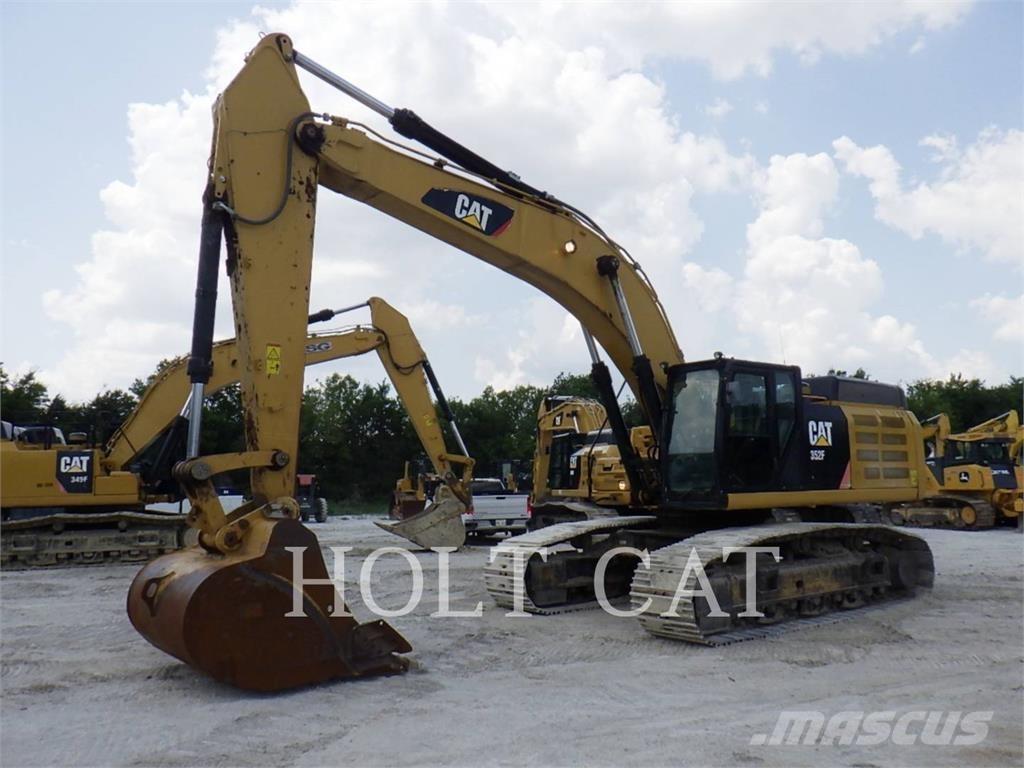 CAT 352FVG Vikšriniai ekskavatoriai