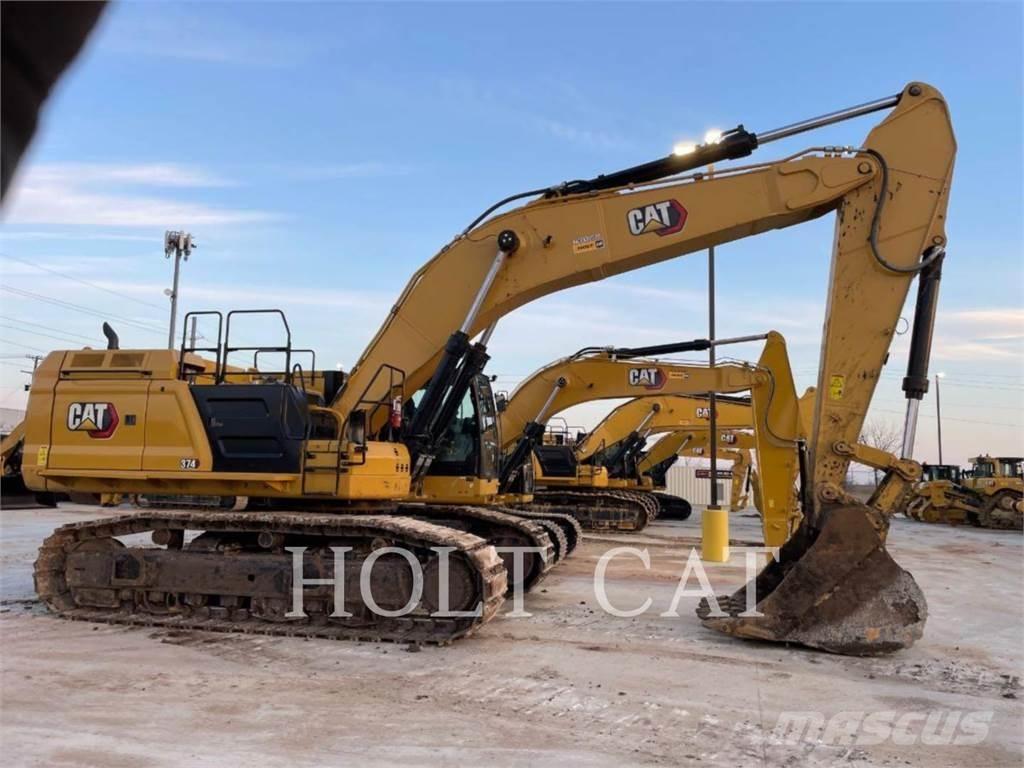 CAT 374 Vikšriniai ekskavatoriai