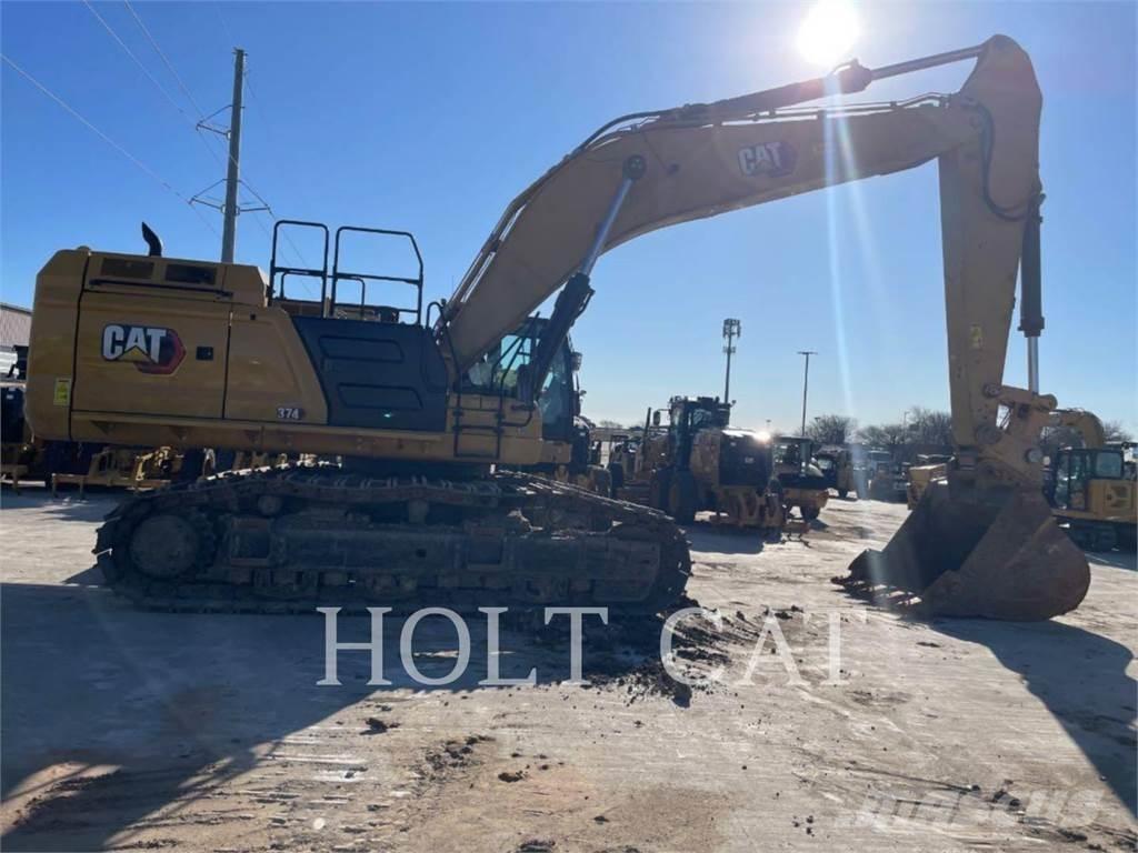 CAT 374 Vikšriniai ekskavatoriai