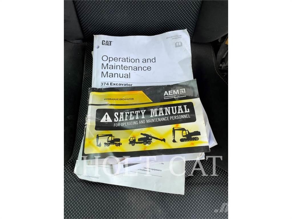 CAT 374-07 Vikšriniai ekskavatoriai
