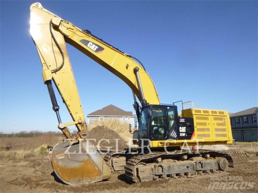 CAT 374F Vikšriniai ekskavatoriai