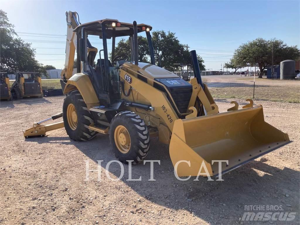 CAT 415-07 Ekskavatoriniai krautuvai