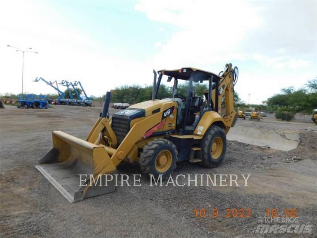 CAT 415F2 4EOP Ekskavatoriniai krautuvai