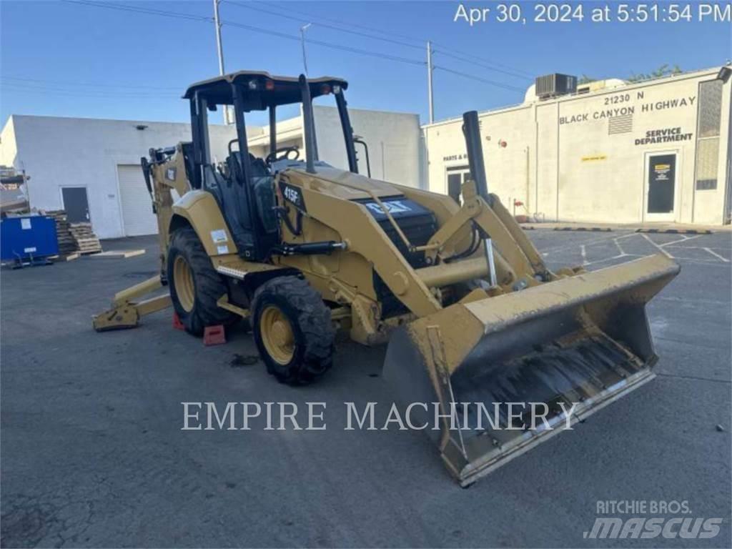 CAT 415F2 4EOP Ekskavatoriniai krautuvai