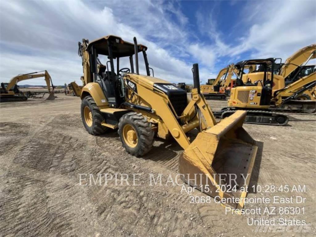 CAT 415F2 4EOP Ekskavatoriniai krautuvai