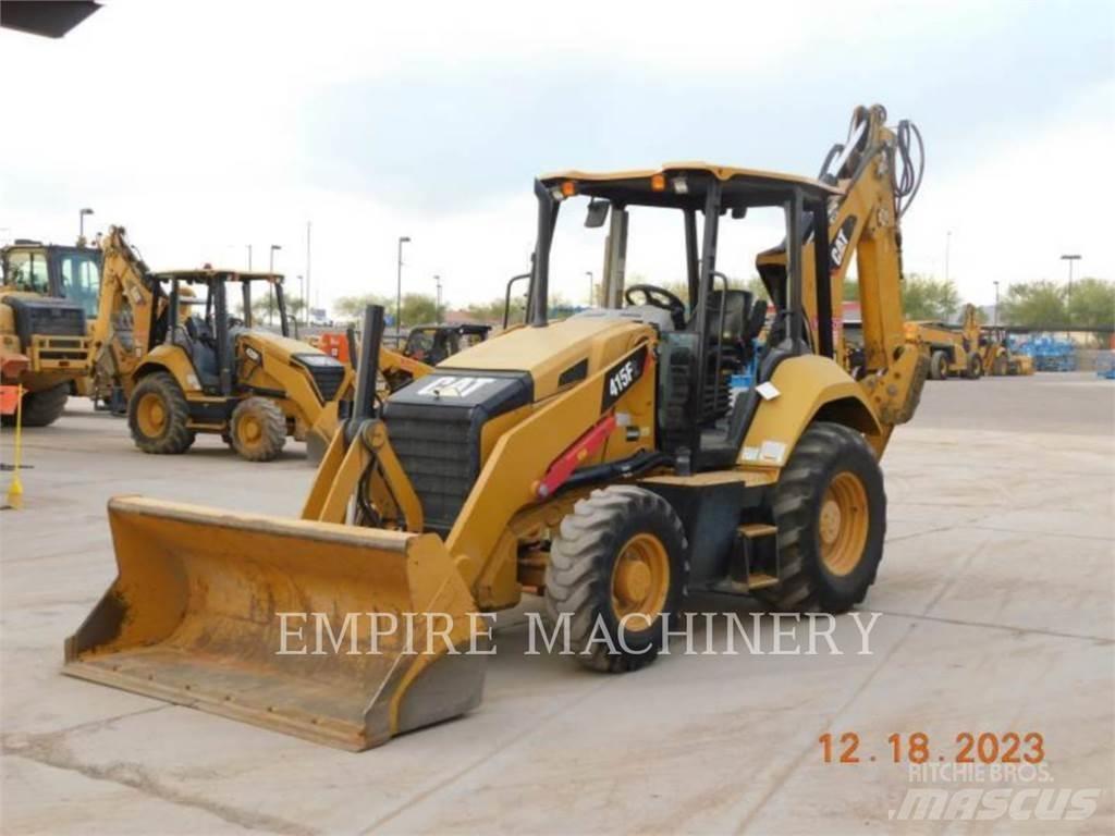 CAT 415F2 4EOP Ekskavatoriniai krautuvai