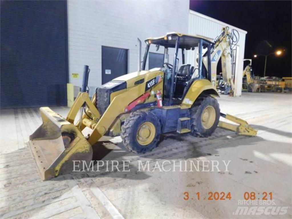 CAT 415F2 4EOP Ekskavatoriniai krautuvai