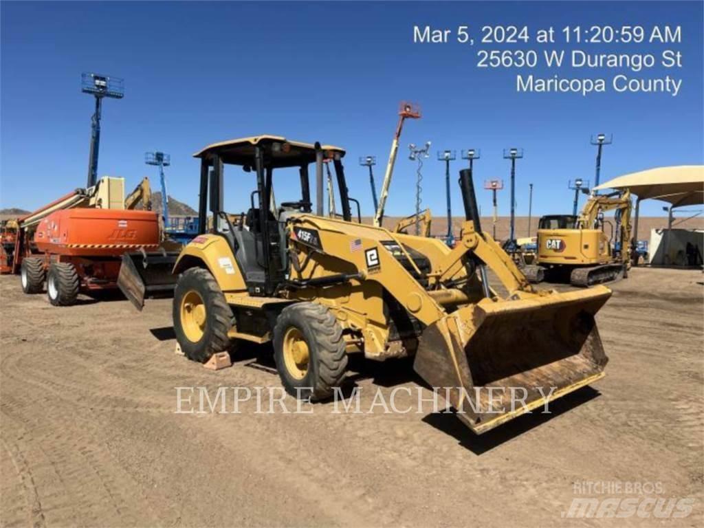 CAT 415F2 IL Naudoti ratiniai krautuvai