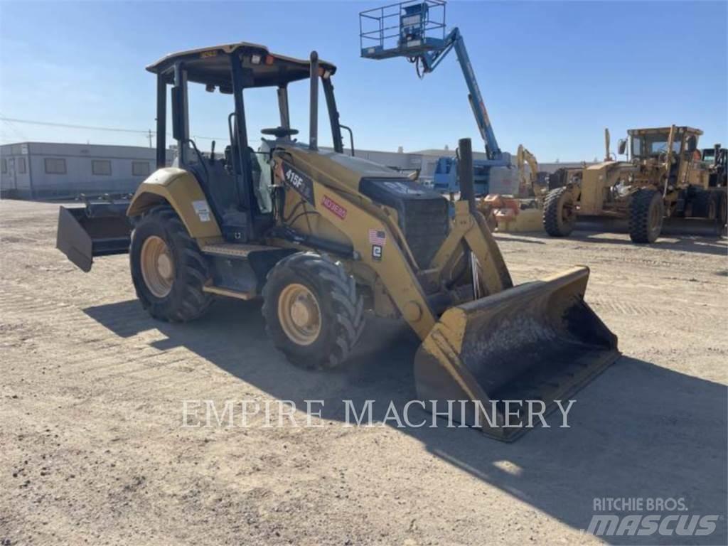 CAT 415F2 IL Naudoti ratiniai krautuvai