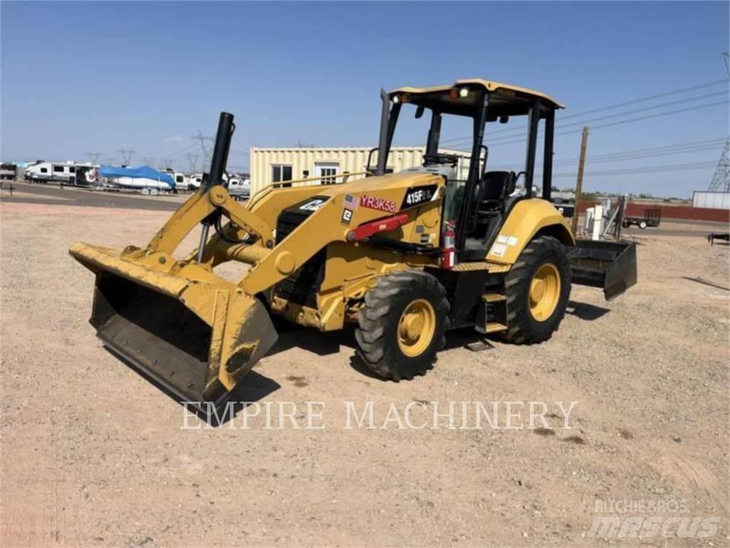 CAT 415F2 IL Naudoti ratiniai krautuvai