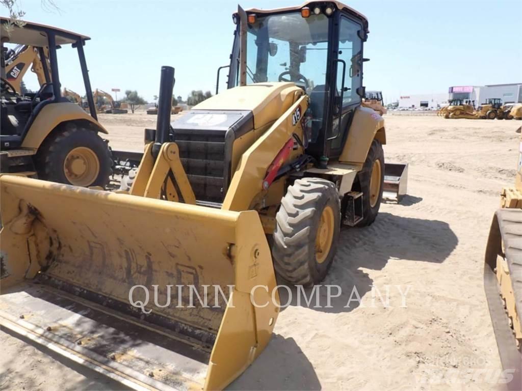 CAT 415F2 IL Krautuvai su šoniniu pasukimu