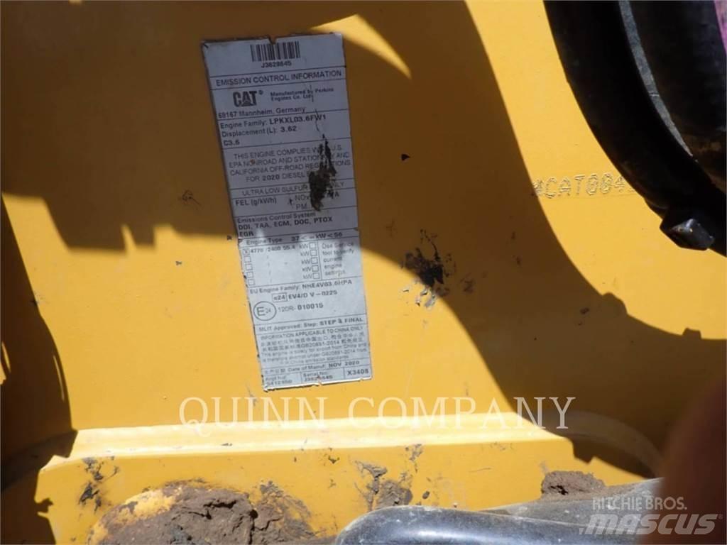 CAT 415F2 IL Krautuvai su šoniniu pasukimu
