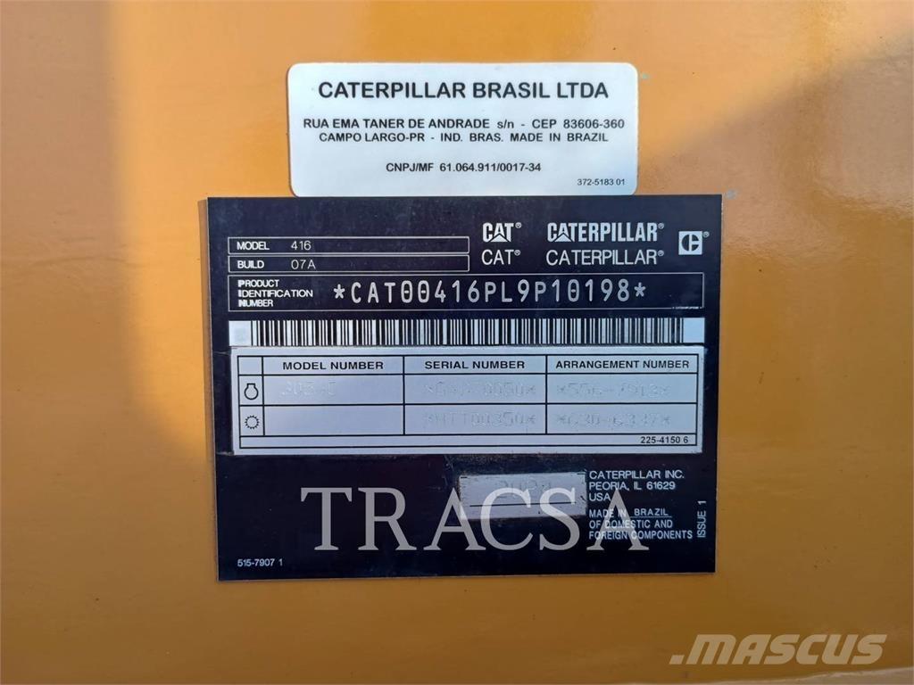 CAT 416 Ekskavatoriniai krautuvai
