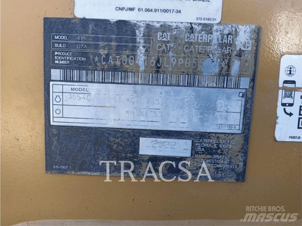 CAT 416 Ekskavatoriniai krautuvai