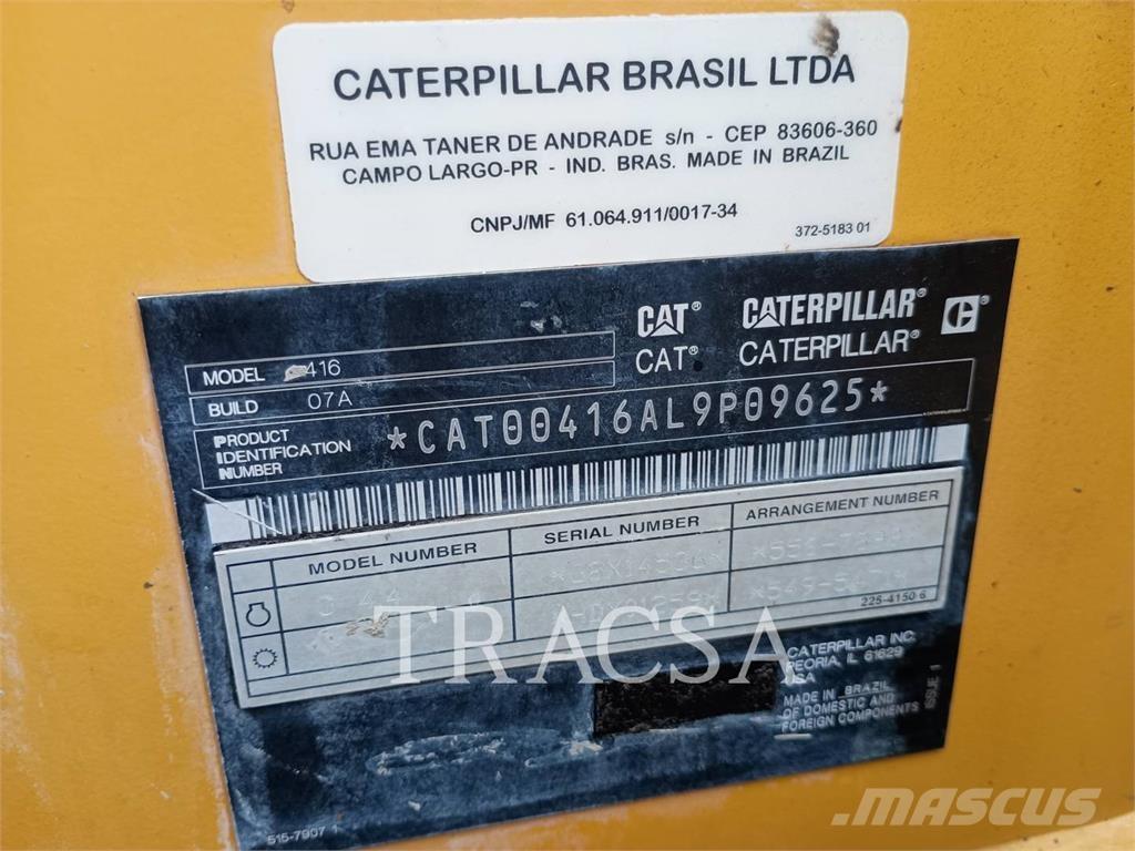 CAT 416 Ekskavatoriniai krautuvai