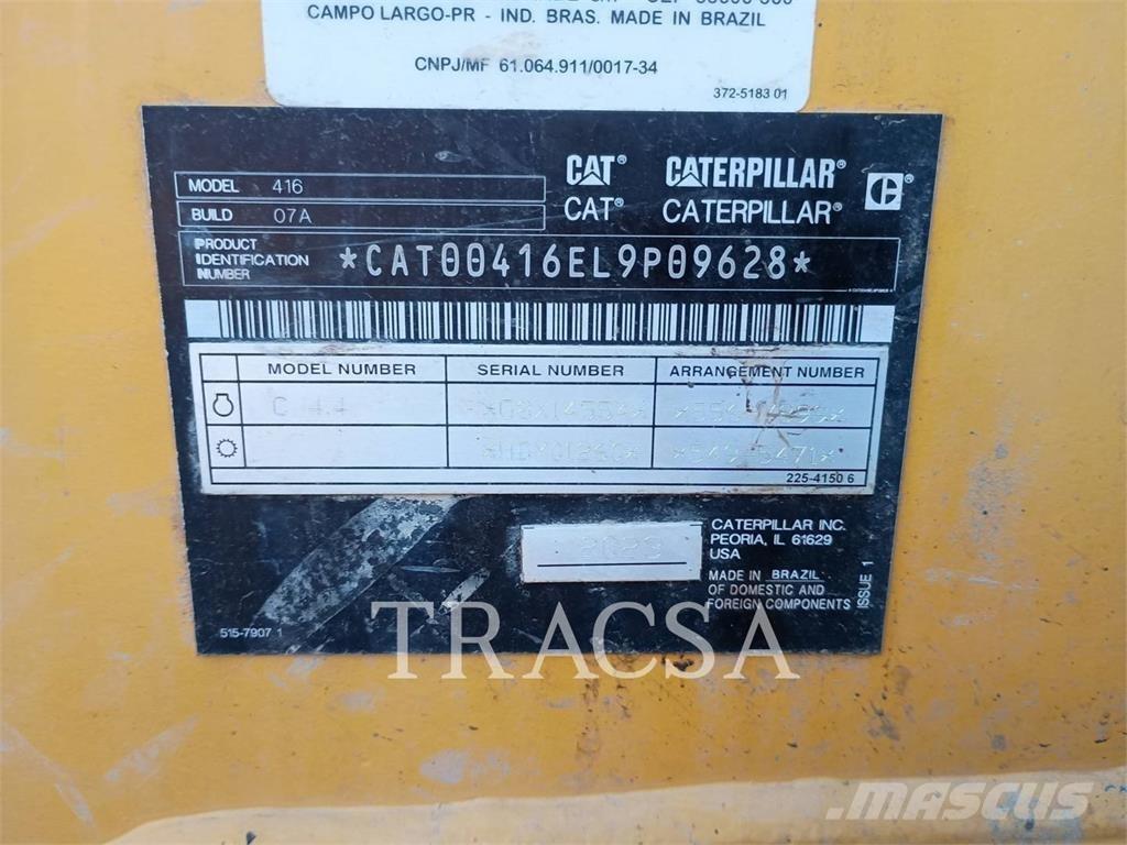 CAT 416 Ekskavatoriniai krautuvai