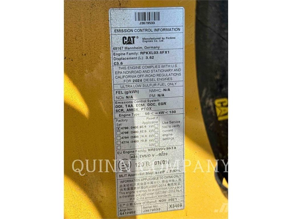 CAT 416 Ekskavatoriniai krautuvai