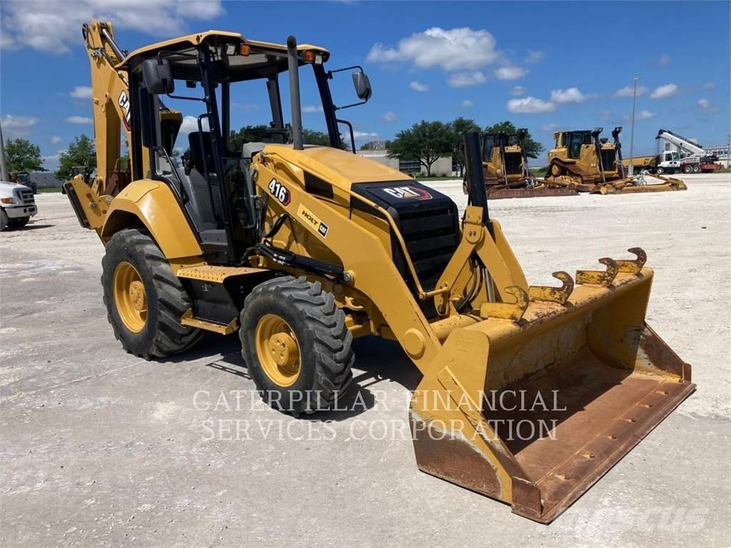 CAT 416-07 Ekskavatoriniai krautuvai