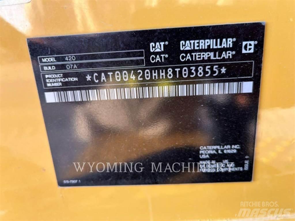 CAT 420 Naudoti ratiniai krautuvai