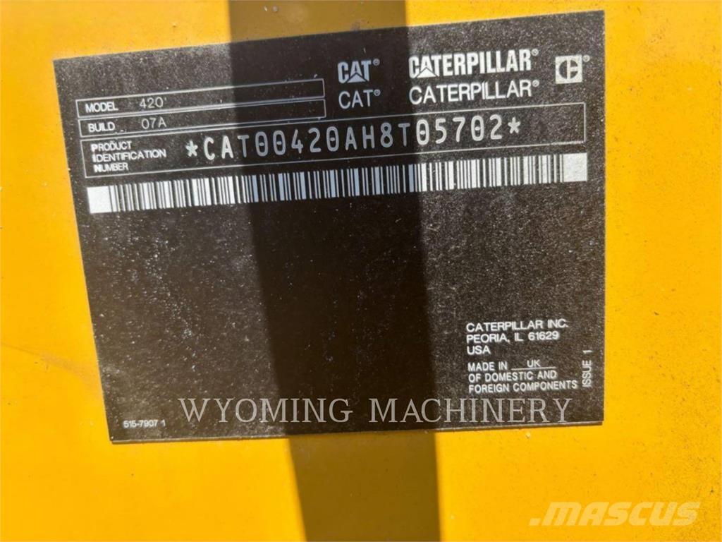 CAT 420 Ekskavatoriniai krautuvai
