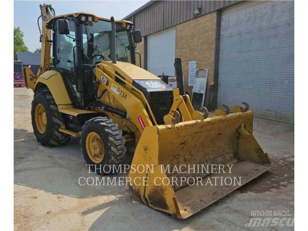 CAT 420 Ekskavatoriniai krautuvai