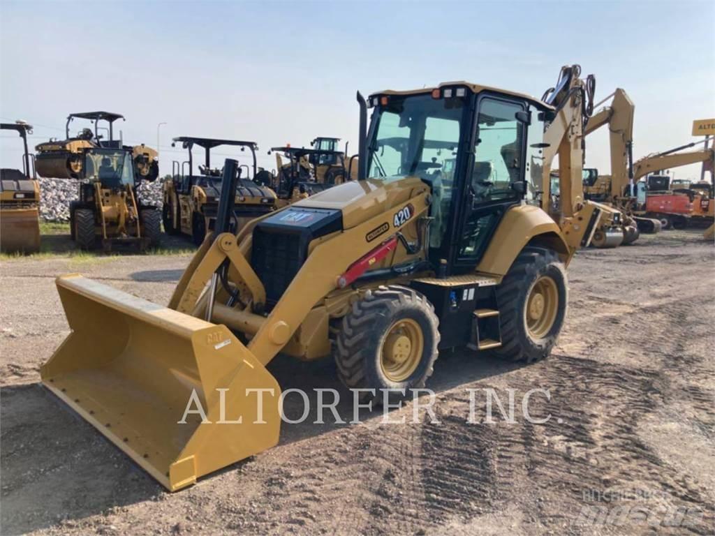 CAT 420-07 Ekskavatoriniai krautuvai