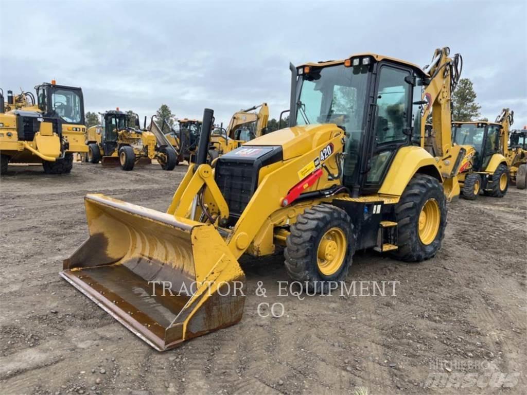 CAT 420-07 Ekskavatoriniai krautuvai