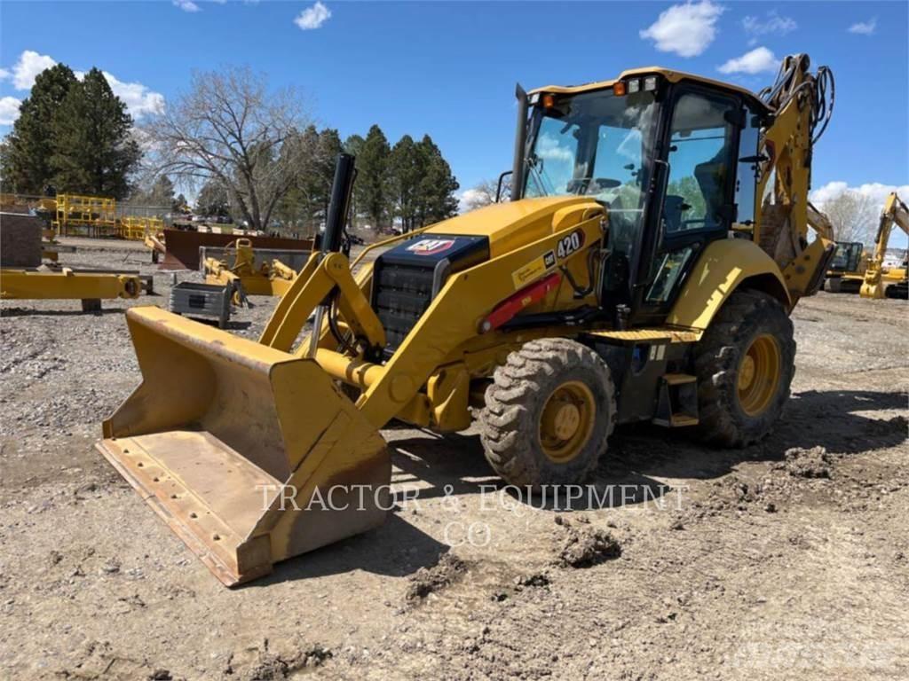 CAT 420-07 Ekskavatoriniai krautuvai