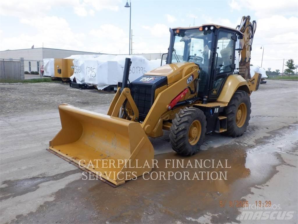 CAT 420-07 Ekskavatoriniai krautuvai