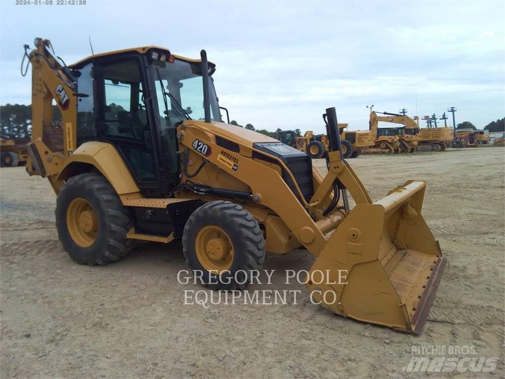 CAT 420-07 Ekskavatoriniai krautuvai