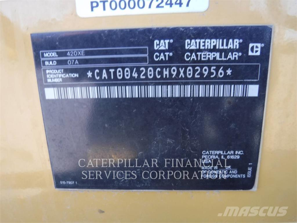 CAT 420-07XE Ekskavatoriniai krautuvai