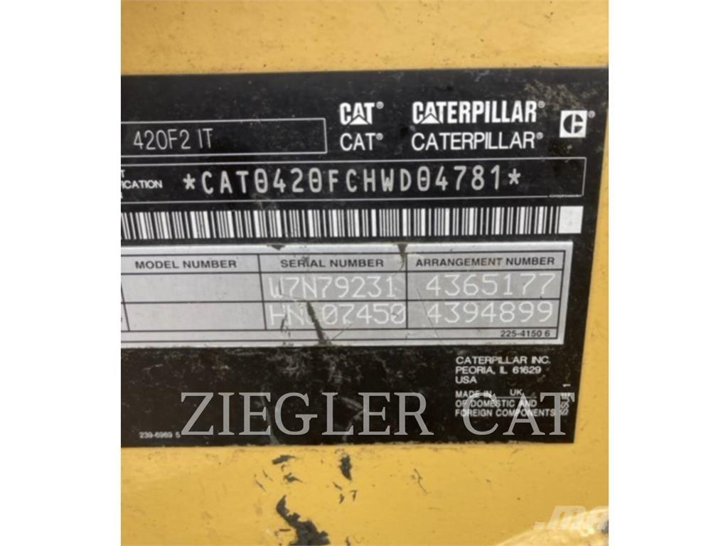 CAT 420F2 Ekskavatoriniai krautuvai