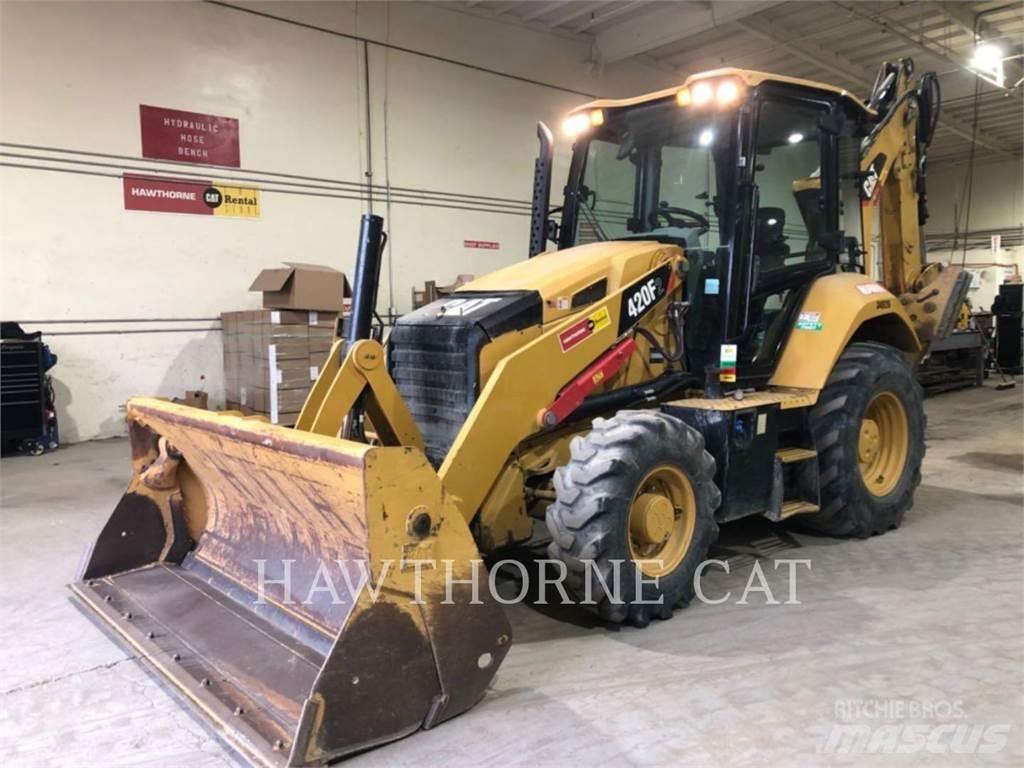 CAT 420F2 CAB Ekskavatoriniai krautuvai