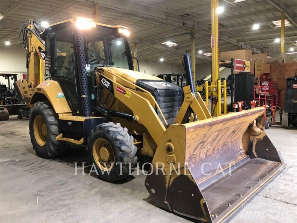 CAT 420F2 CAB Ekskavatoriniai krautuvai