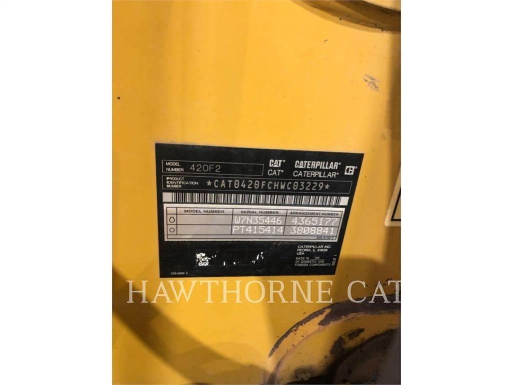 CAT 420F2 CAB Ekskavatoriniai krautuvai