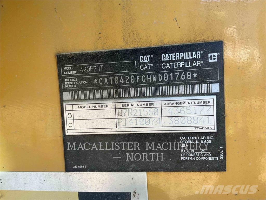 CAT 420F2IT APRQ Ekskavatoriniai krautuvai