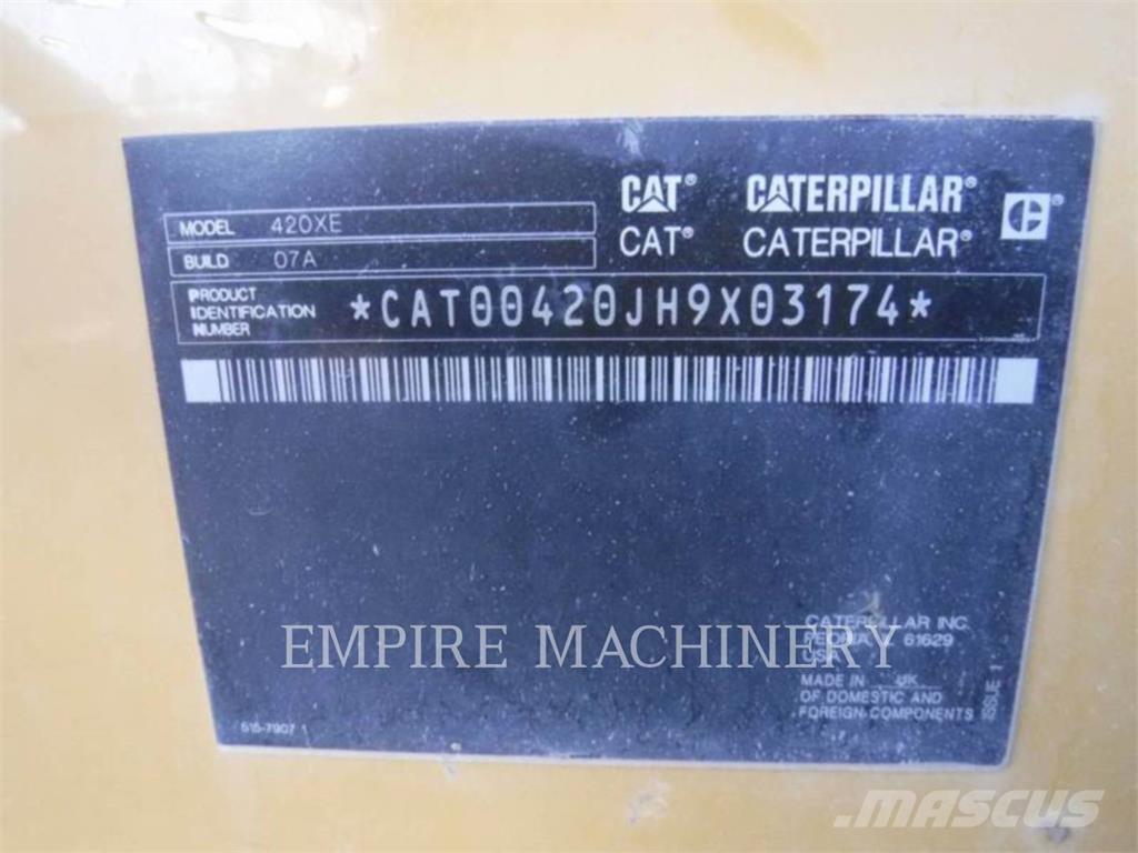CAT 420XE4ECIP Ekskavatoriniai krautuvai