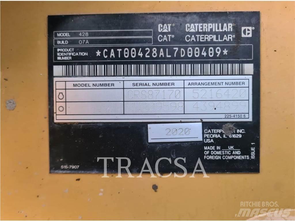 CAT 428 Ekskavatoriniai krautuvai