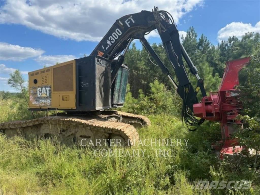 CAT 521B Miško pjovimo technika