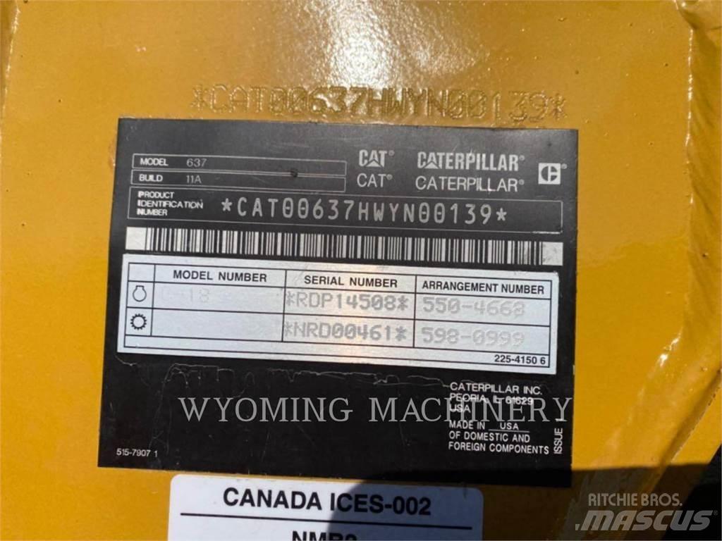 CAT 637 Frezos